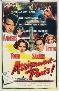  فیلم Assignment Paris 1952